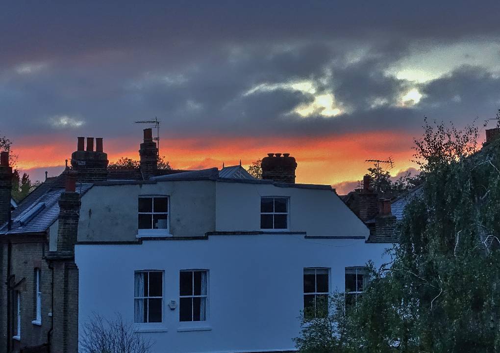 Richmond, London, clearance following afternoon showers...