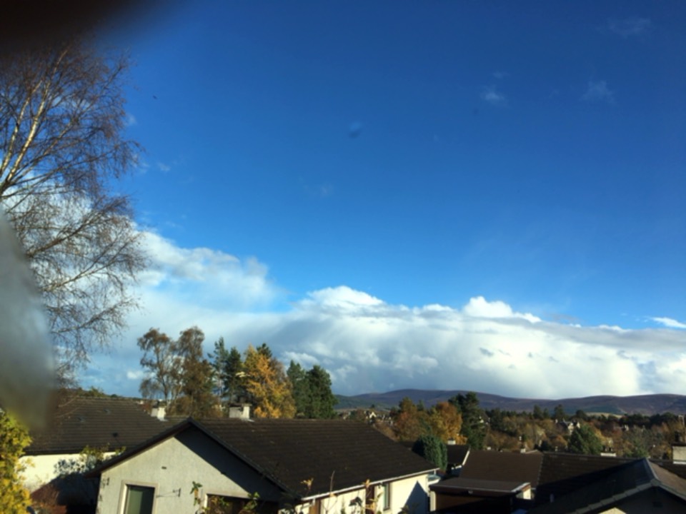 Grantown-On-Spey, Moray, Nice clouds ...