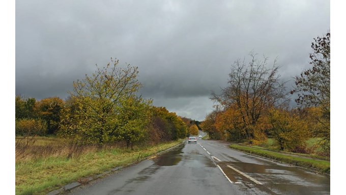 Wet autumnal weather. Posted by brian gaze