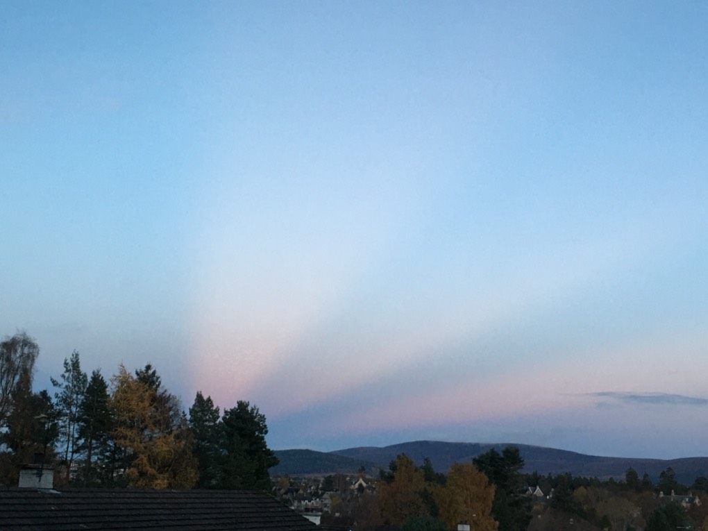 Grantown on Spey, , Sunset ...