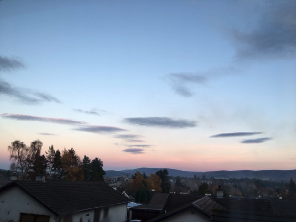 Grantown on Spey, , Sunset ...