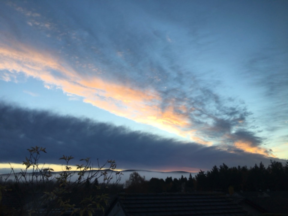 Grantown on Spey, Moray, Sunrise ...