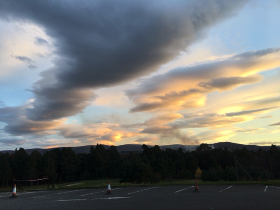Grantown on Spey, Moray, Sunset ...