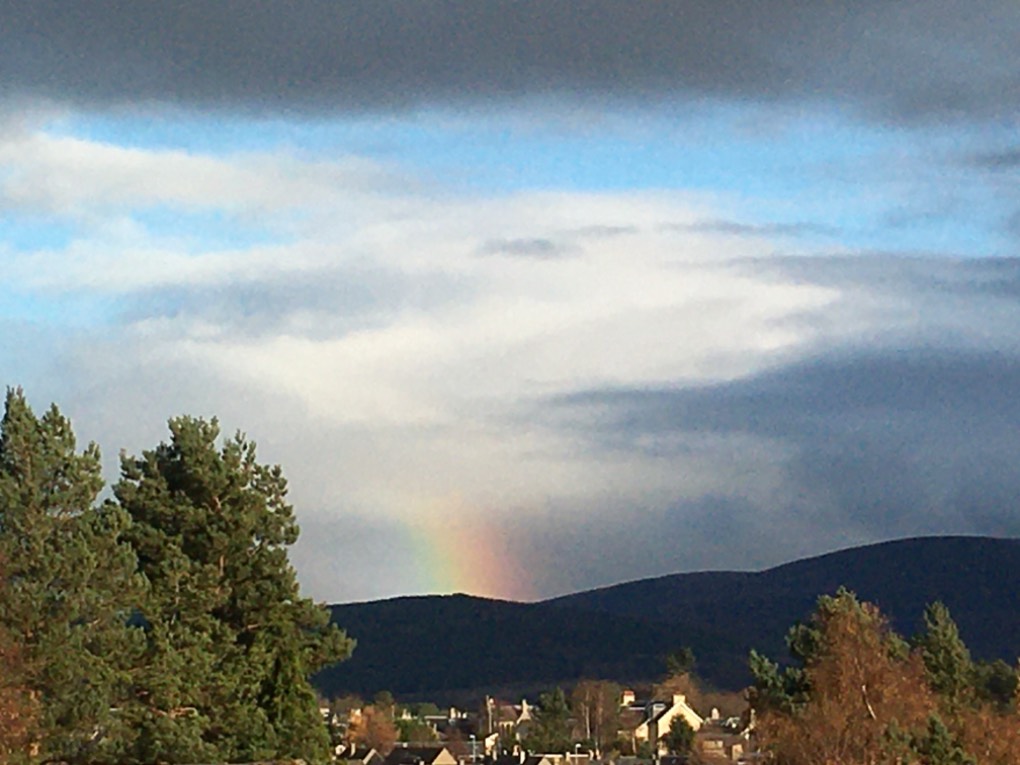 Grantown on Spey, Moray, Rainbow ...