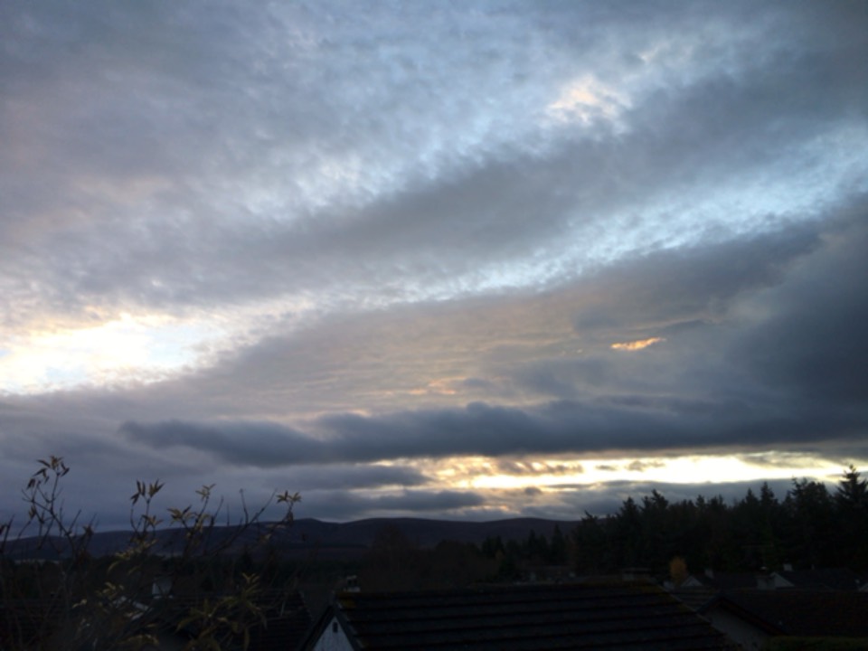 Grantown on Spey, Moray, Sunrise ...