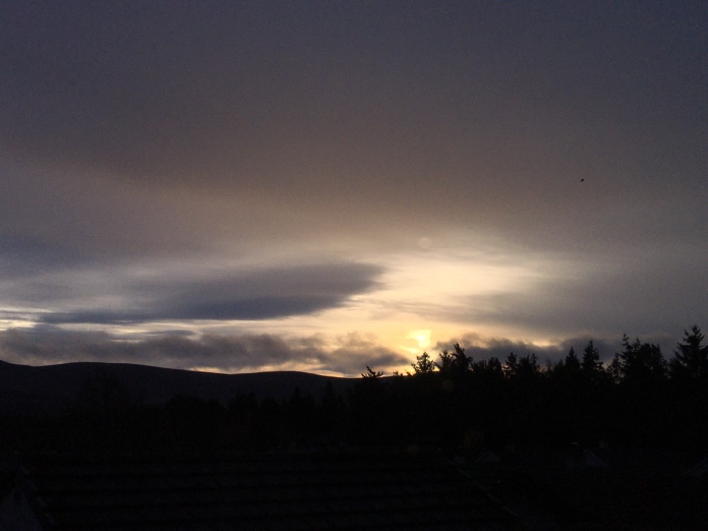 Grantown on Spey, Moray, Sunrise ...