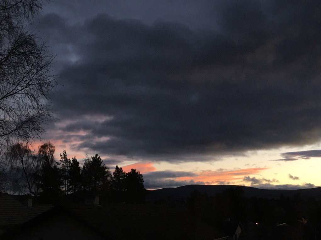 Grantown on Spey, Moray, Sunrise ...