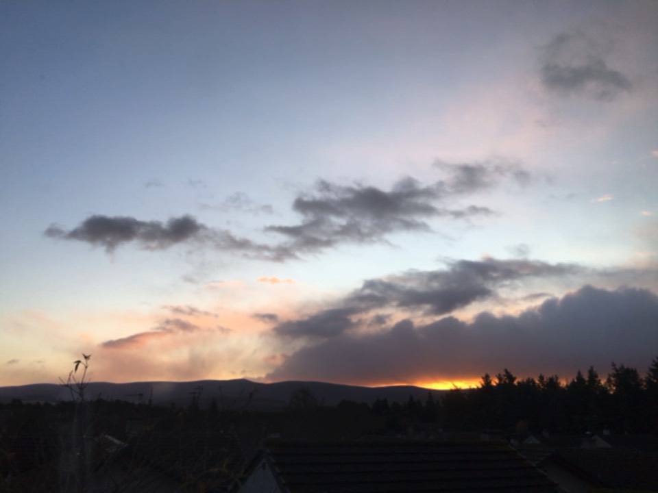 Grantown on Spey, Moray, Sunrise ...