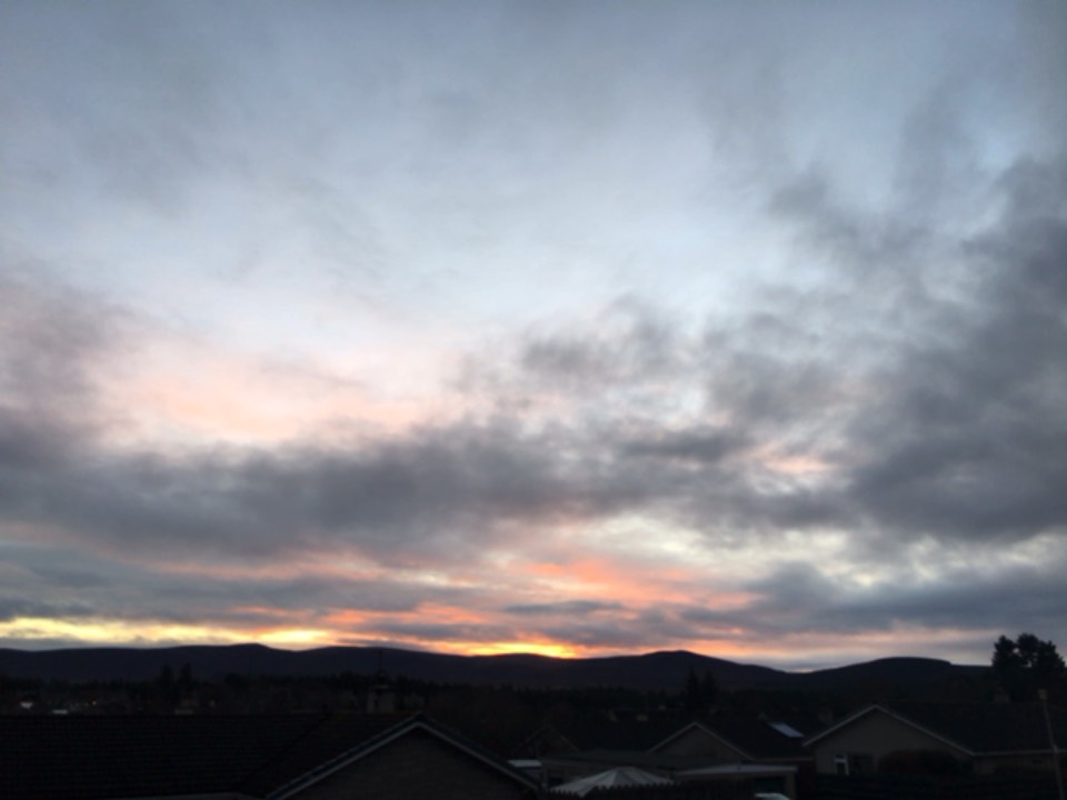 Grantown on Spey, Moray, Sunrise ...