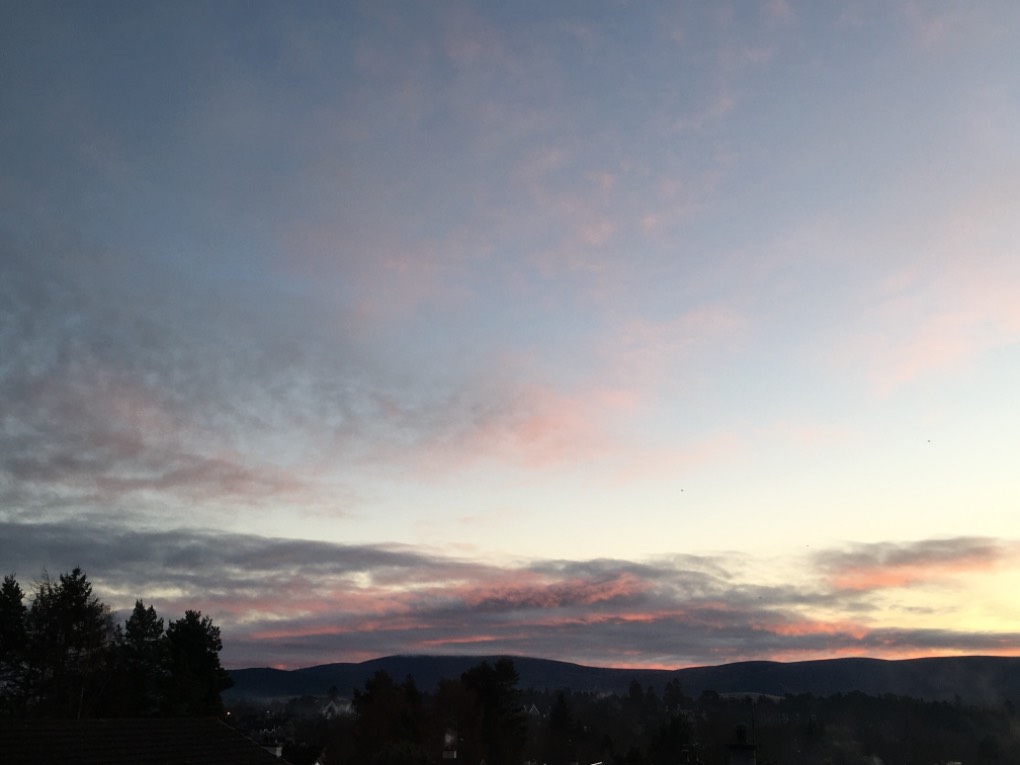 Grantown on Spey, Moray, Sunrise ...