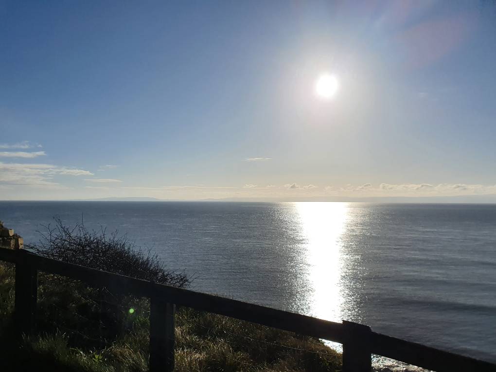 Llantwit Major, Vale of Glamorgan, Beautiful winter's day ...