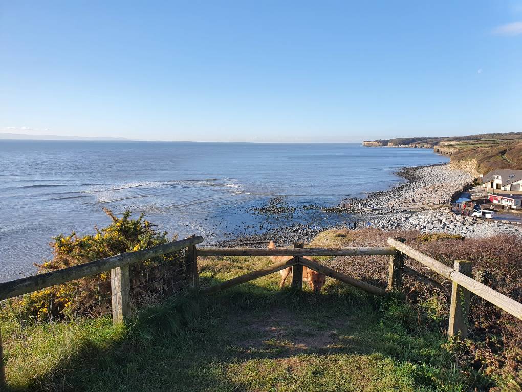 Llantwit Major, Vale of Glamorgan, Perfect winter's day...