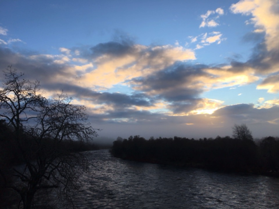 Grantown on Spey, Moray, Misty morning ...