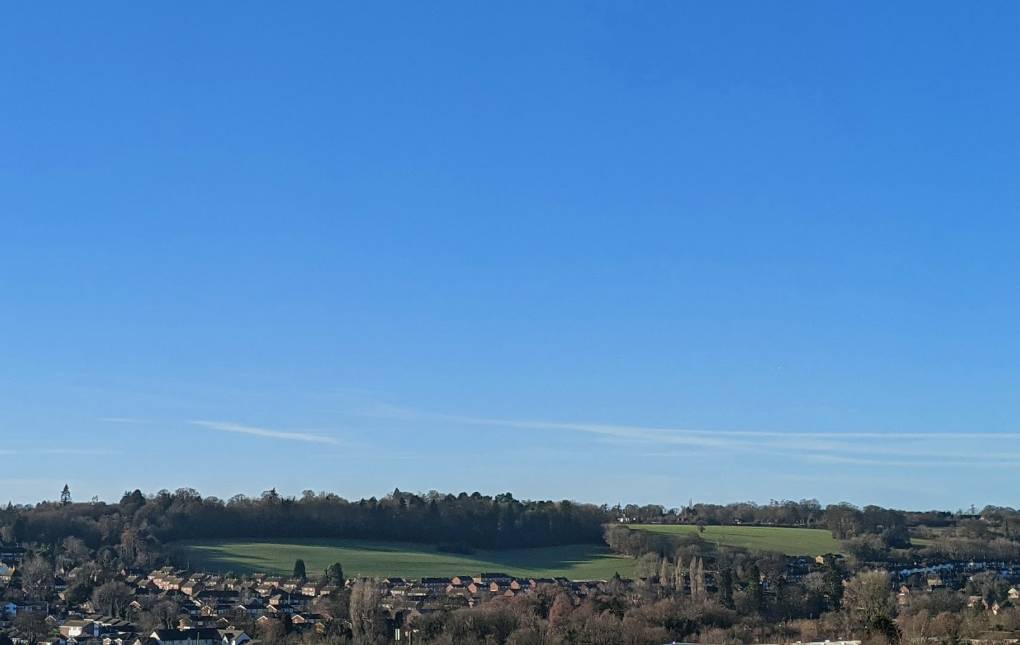 Berkhamsted, Herts, Winter sunshine...