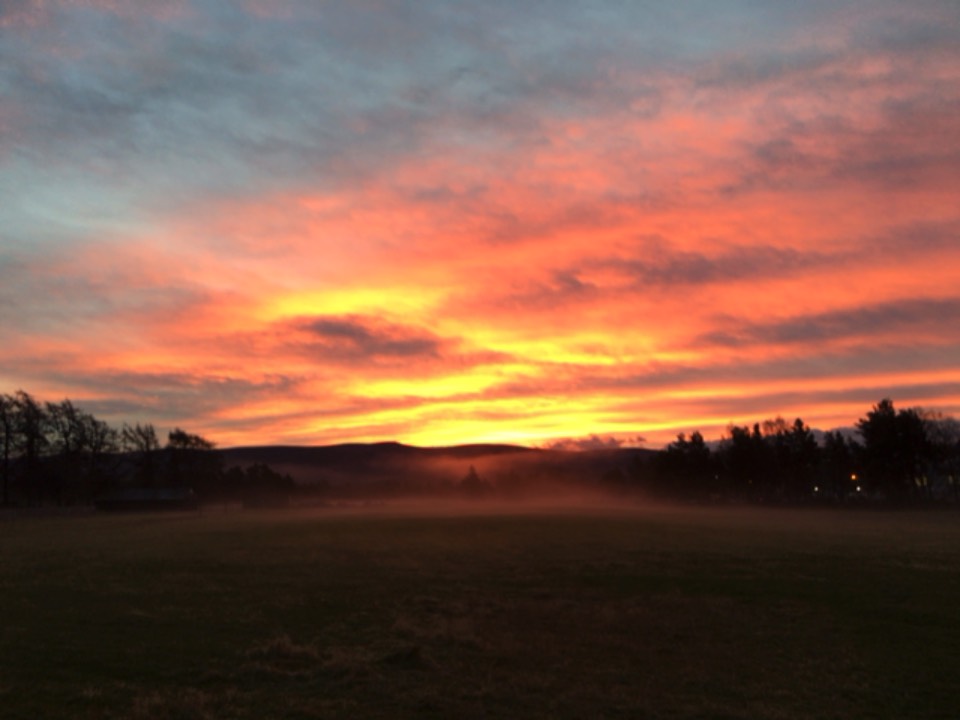 Grantown on Spey, Moray, Sunrise ...
