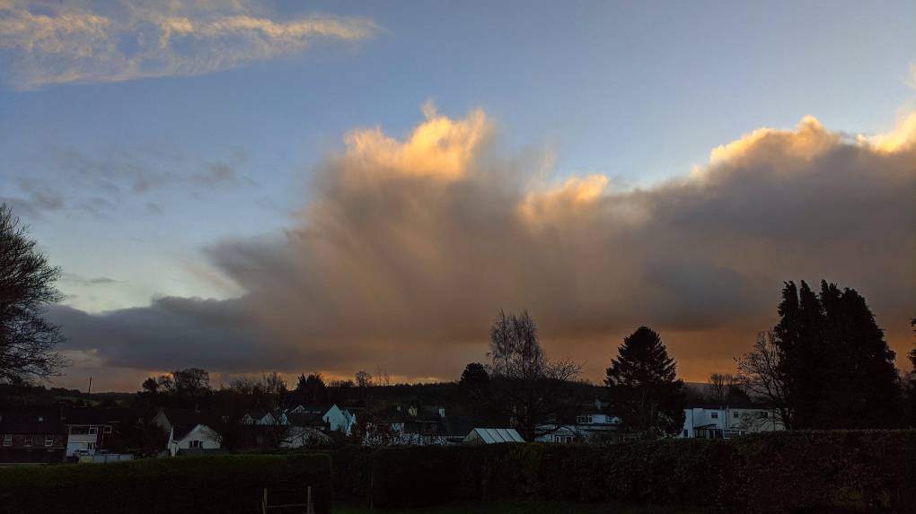 Brampton, Cumbria, Early May Showers...