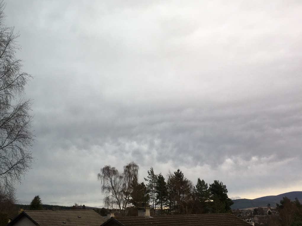 Grantown on Spey, Moray, Clouds ...