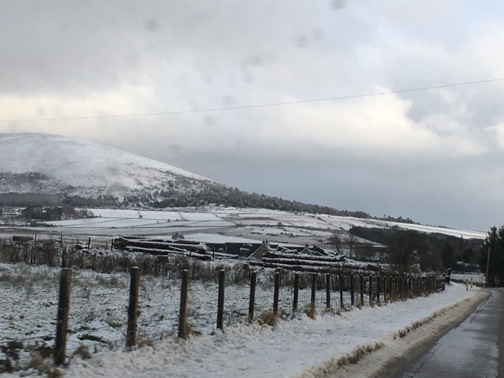 Keith, Banffshire, Snowy scene...