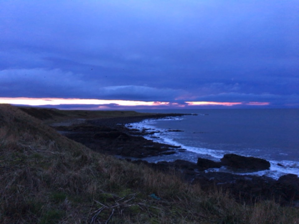 Whitehills, Banffshire, Sunset...