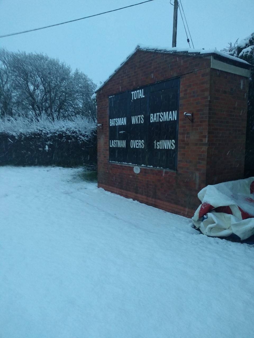 Newcastle-under-Lyme, Staffordshire, Modern Winter All Out...
