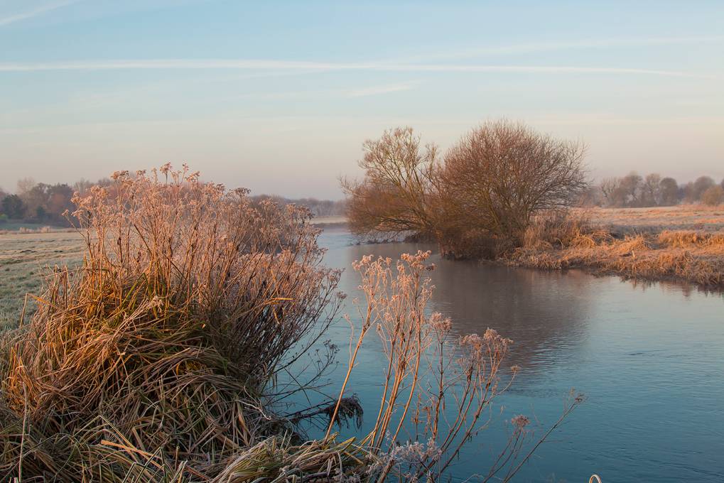 Wareham, Dorset, Frosty Start...