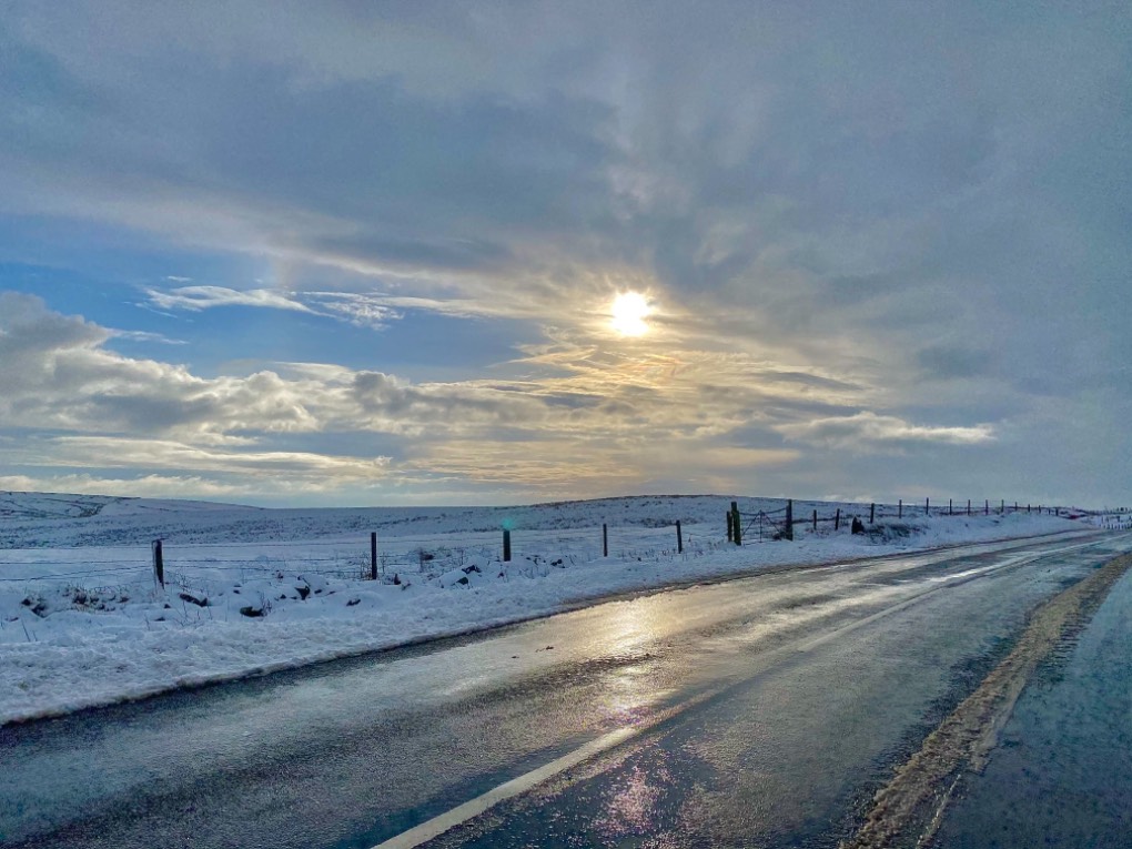 leek, staffordshire, Slow thaw.....
