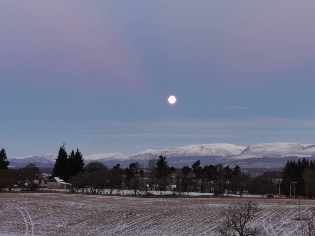 Auchterarder, , Hard Frost this morning...