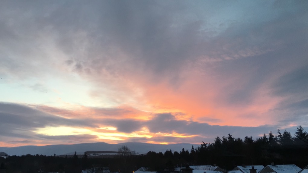 Grantown on Spey, Highland, Sunrise ...