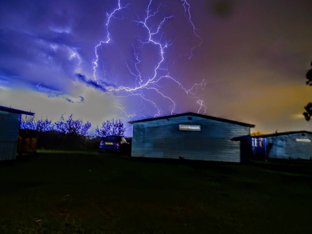 West Byfleet, , Lighting photo from October...