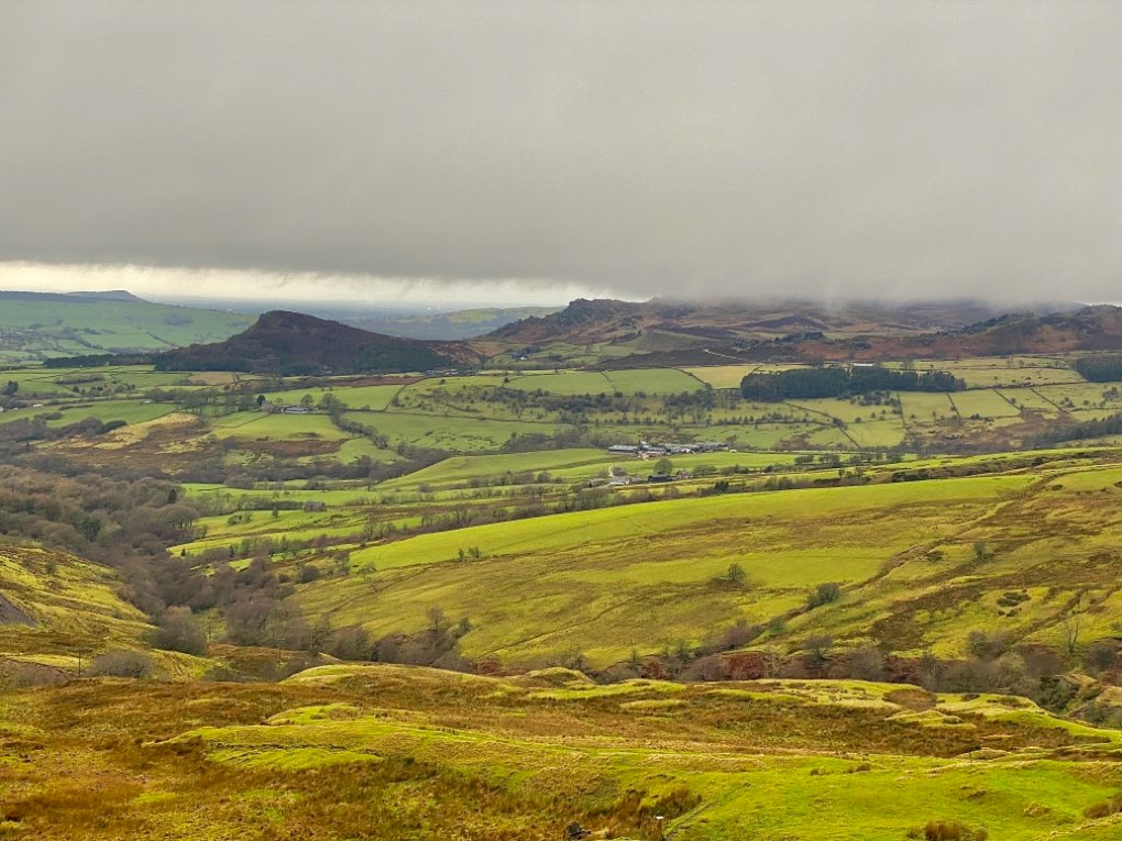 leek, staffordshire, snow replaced by wind and rain.....