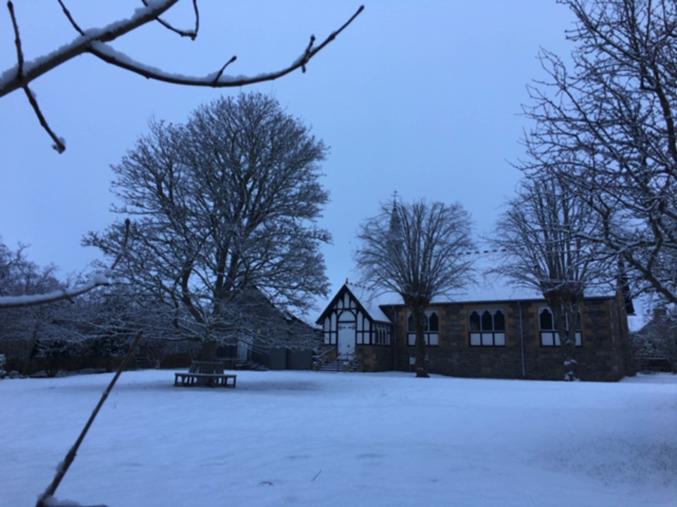 Grantown on Spey, , Fresh snow ...