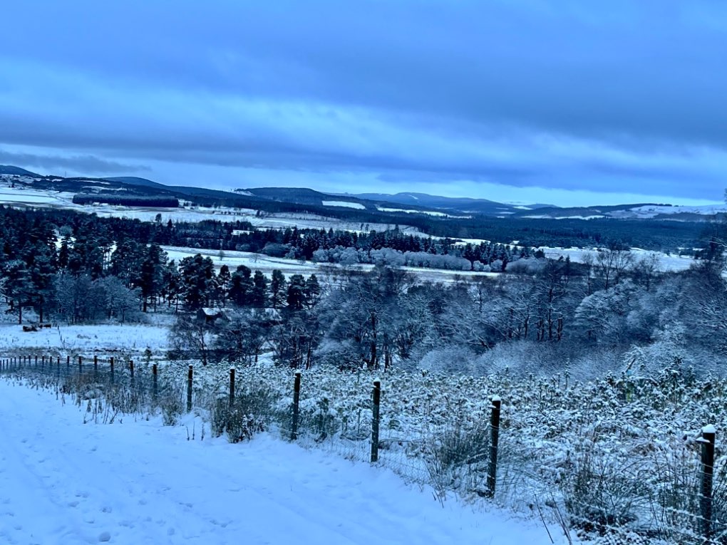 Winter Cromdale, Invernessnhire,Scotland, sent by davidallisonfleet