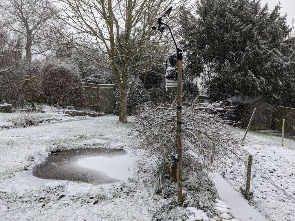 Berkhamsted, Herts, Snowy Sunday in the Chilterns...