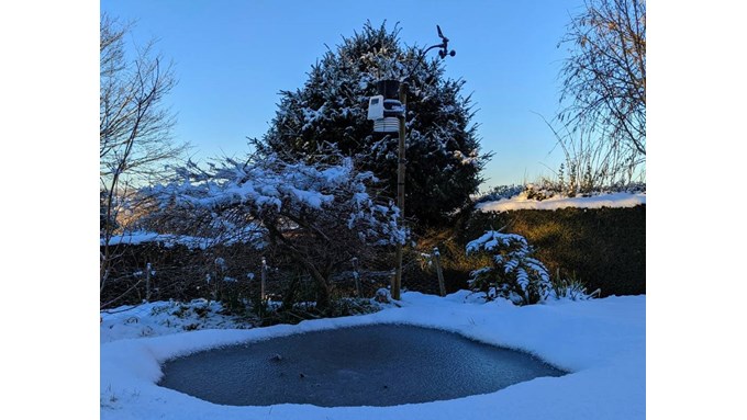 Wintry scene. Posted by brian gaze