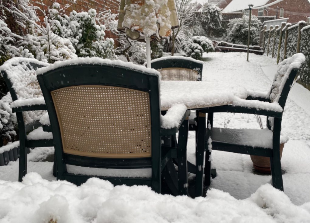 Heanor, Derbyshire, Snow event 24/1/21...