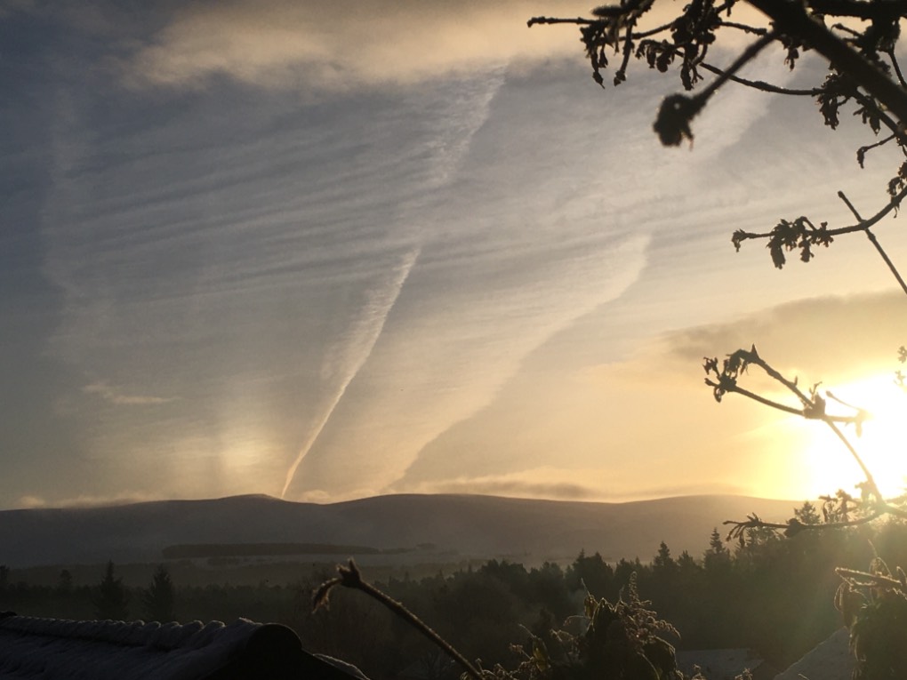 Grantown on Spey, , Sundog?...