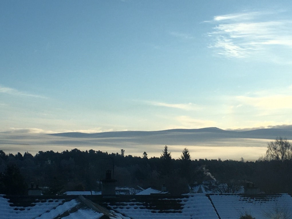 Grantown on Spey, , Minus 7 and inversion ...