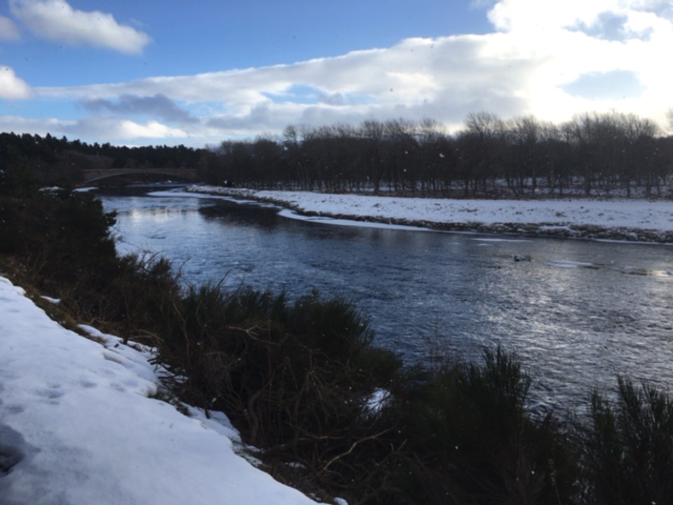 Grantown on Spey, Highland, The River Spey ...
