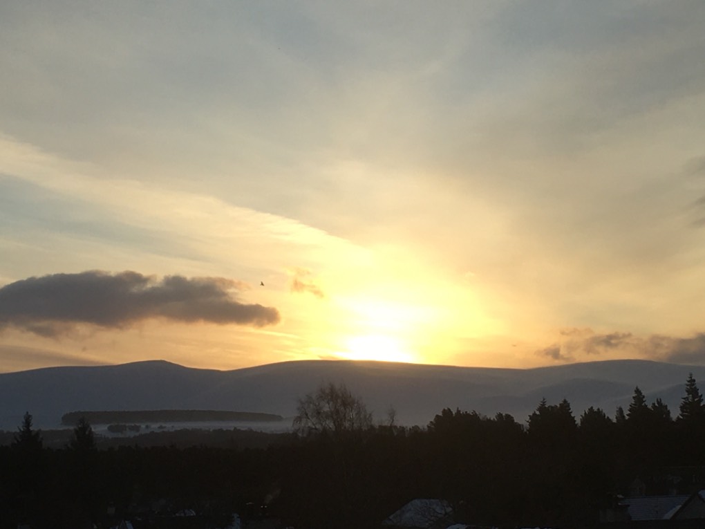 Grantown on Spey, Highland, Sunrise ...