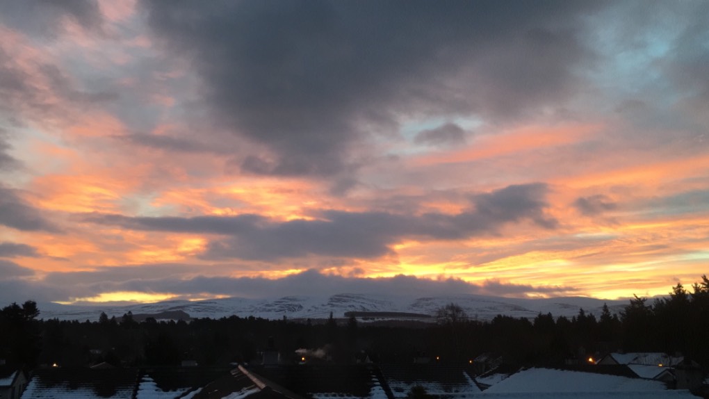 Grantown on Spey, , Sunrise ...
