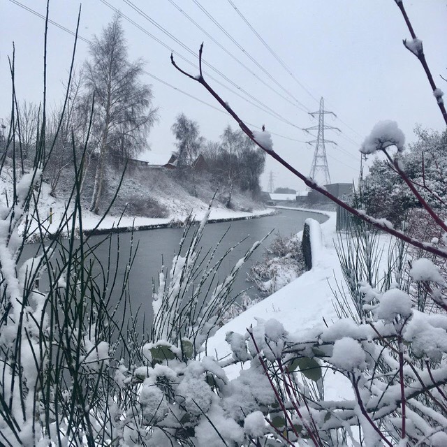 Wednesbury, West Midlands, Tame Valley Canal, 24th Jan 2021...