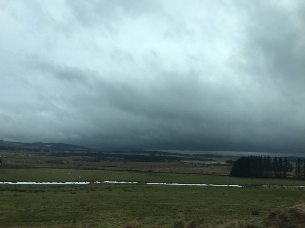 Keith, Banffshire, Last of the snow ...