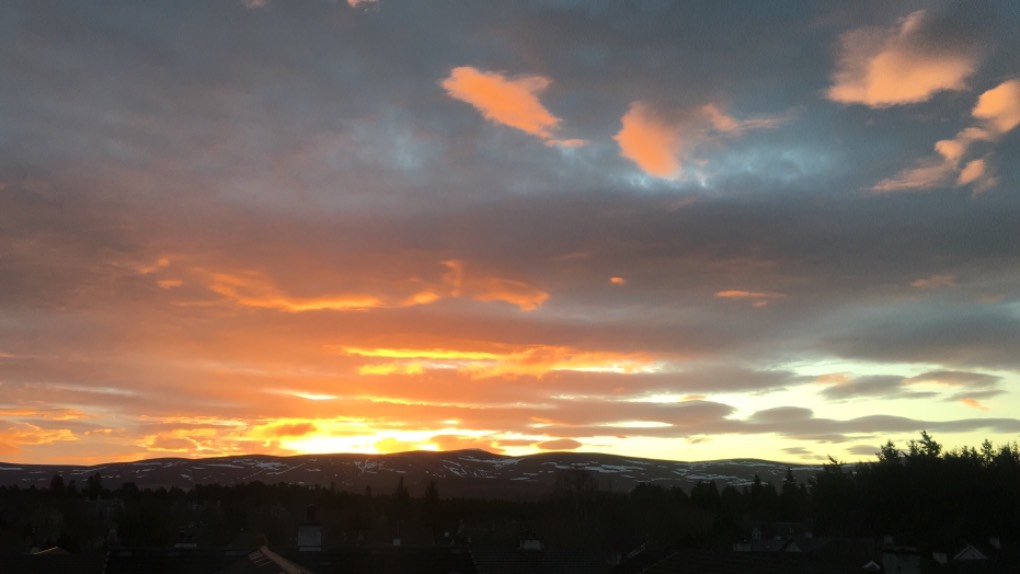 Grantown on Spey, , Sunrise ...