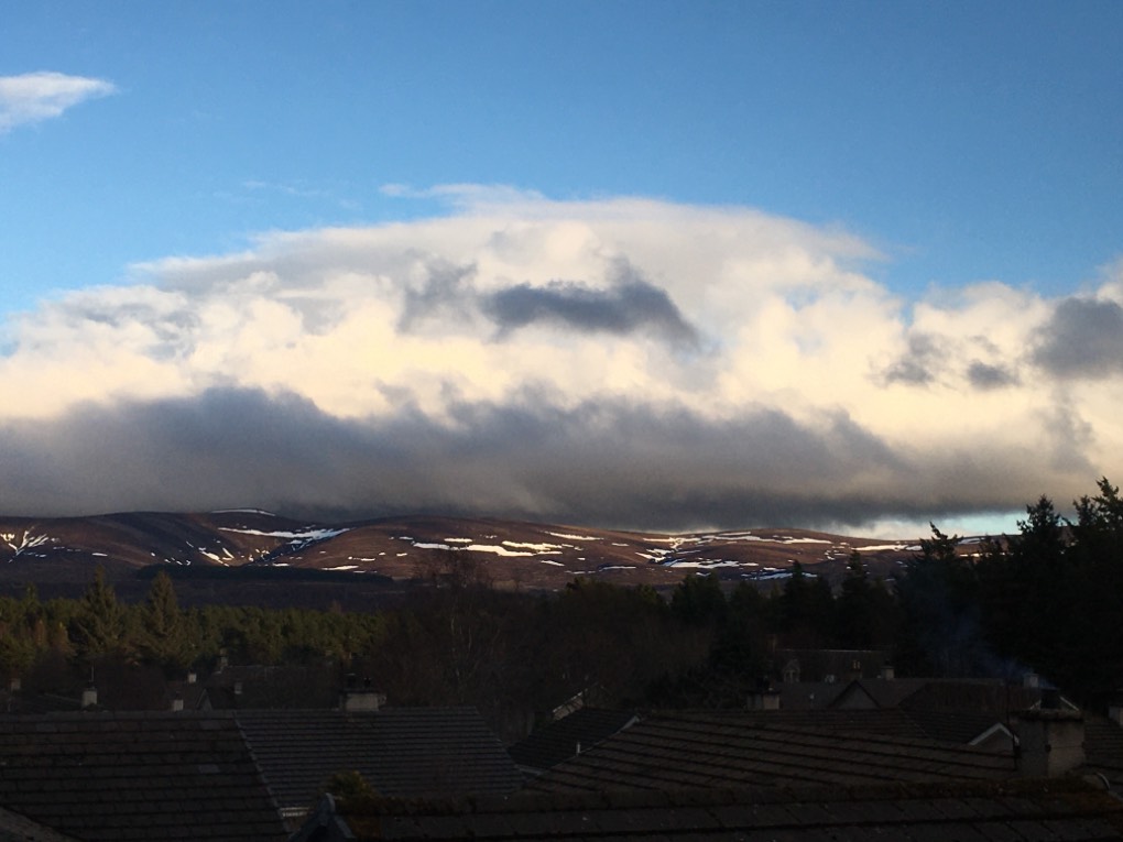 Grantown on Spey, , Sunshine and clouds ...