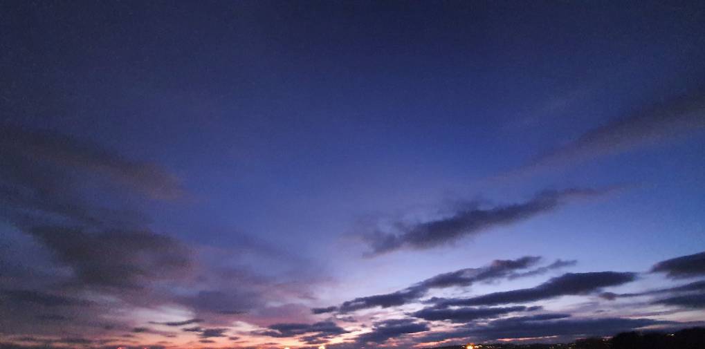 Cardiff, Cardiff, Sunset on spring equinox...
