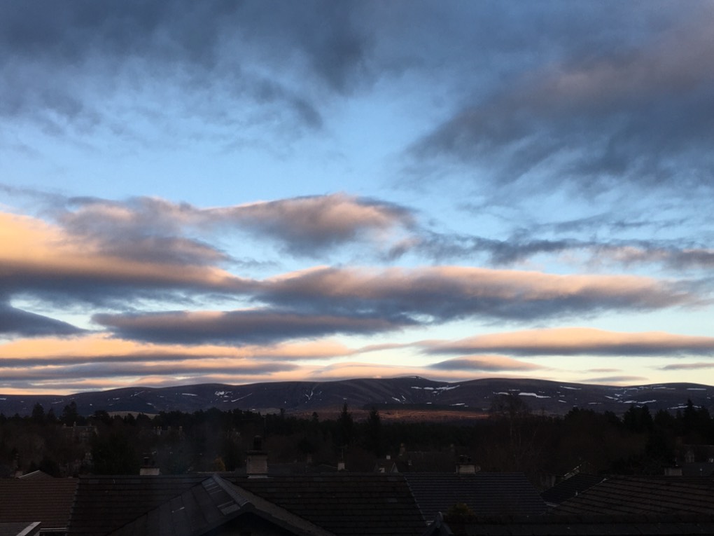 Grantown on Spey, , Sunset ...