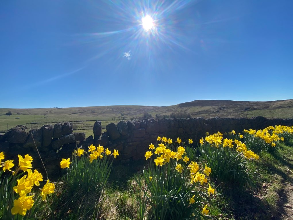 leek, staffordshire, crystal clear artic air this morning, beautiful.....