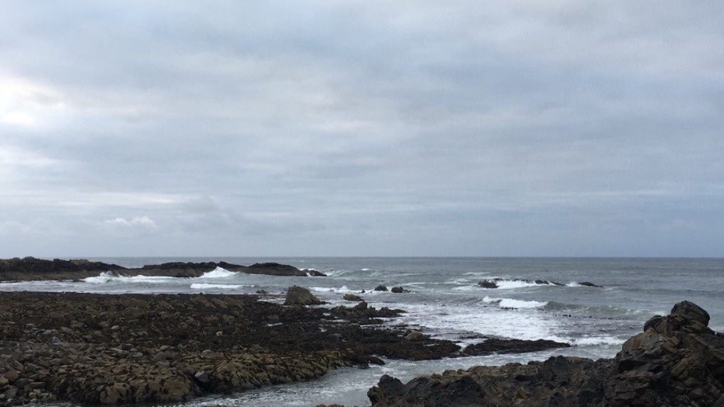 Whitehills, Banffshire, Just cloudy...