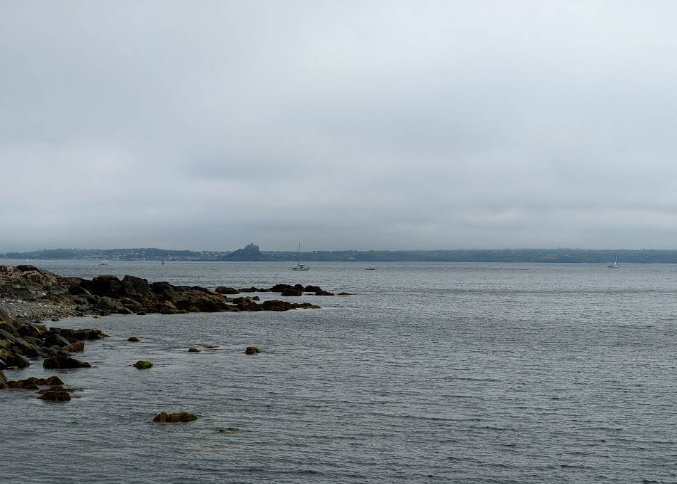 Penzance, Cornwall, Overcast weather...