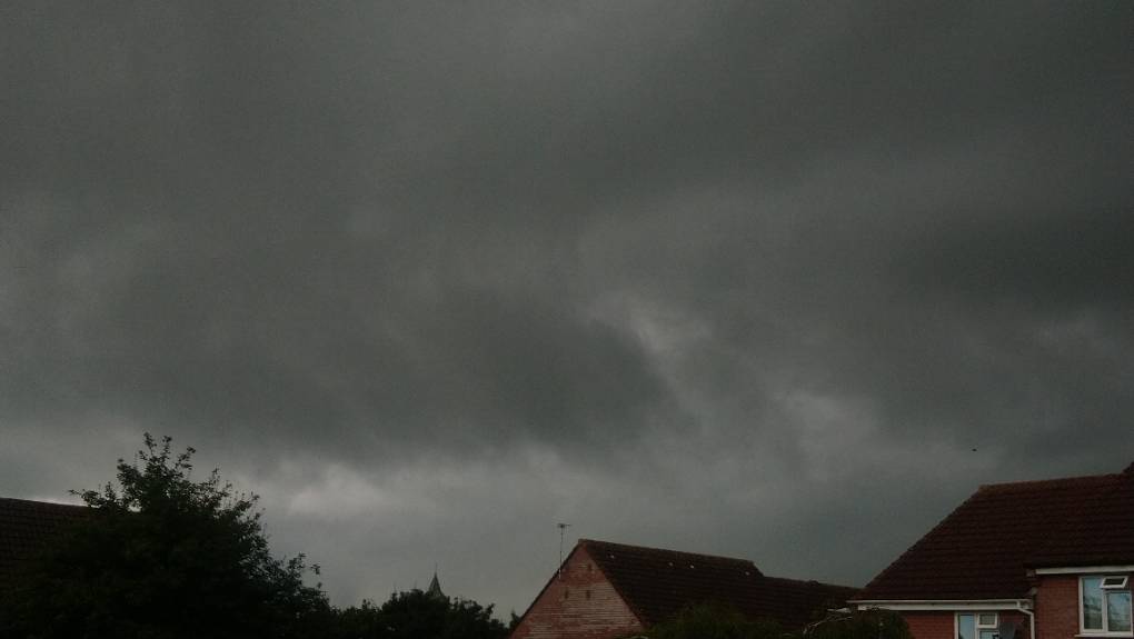 Bridgwater, Somerset, Second Storm brewing ...